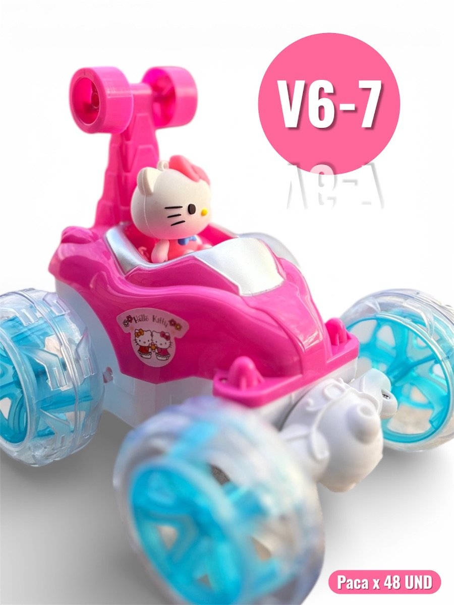 Carro loco de Hello Kitty