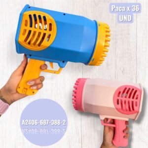 Bazuca automática de burbujas
